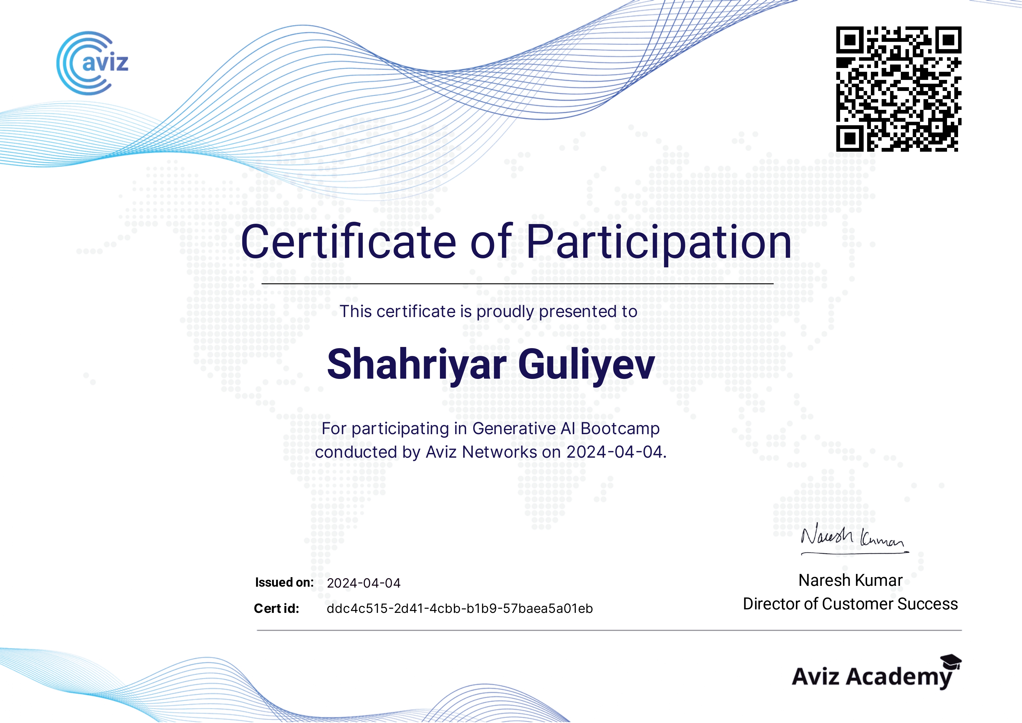 Certificate Image